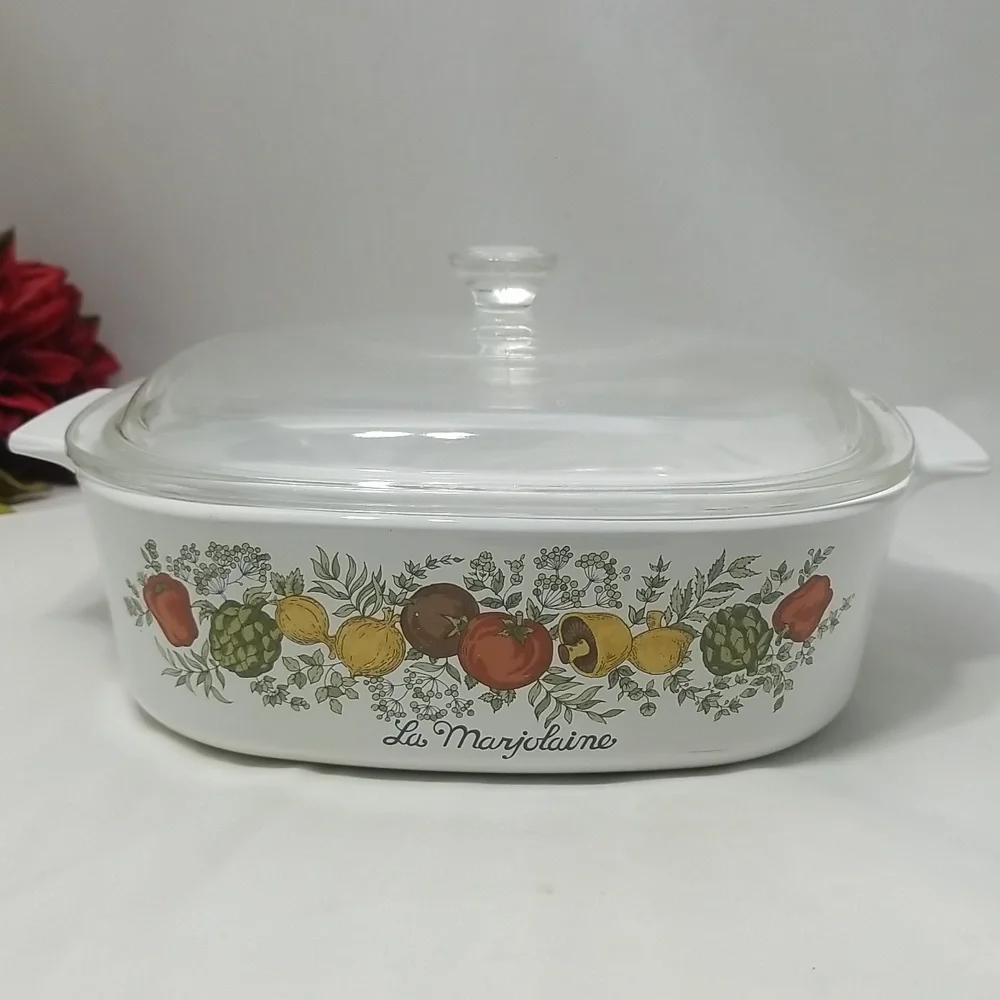 Corning Spice of Life 2 Quart Cassarole with Lid